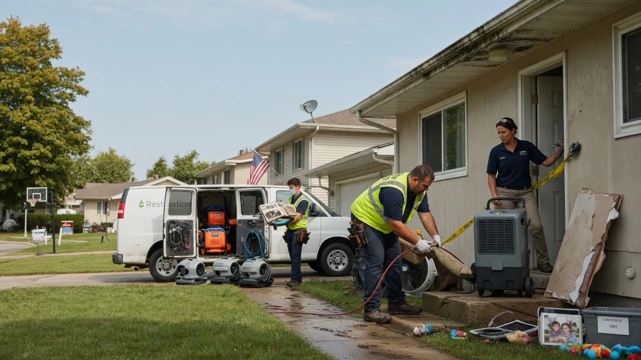 Water Damage Restoration in Meridianville, AL near me